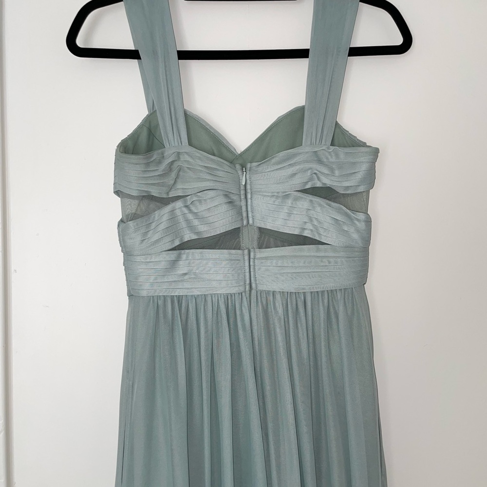 Size S_Sage Green_Maxi_Mesh_BirdyGrey_Bridesmaid_Only Worn ONCE - Picture 4 of 9